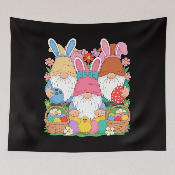 Item preview, Happy Easter Eggs Bunny Gnomes Bowling Lover Easter designed and sold by portcrysral.