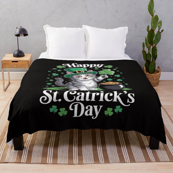 Item preview, Happy St Catrick's Day Cat St Patricks Day Women Kids designed and sold by portcrysral.