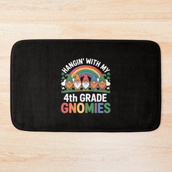 Item preview, Hanging with my Gnomies 4th Grade Teachers St Patricks Day designed and sold by portcrysral.