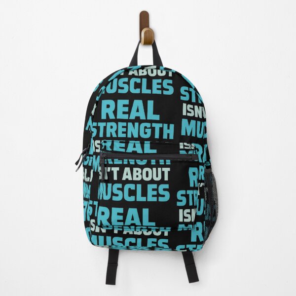 Item preview, Real Strength Isnt About Muscles designed and sold by TeeTimeTreasure.