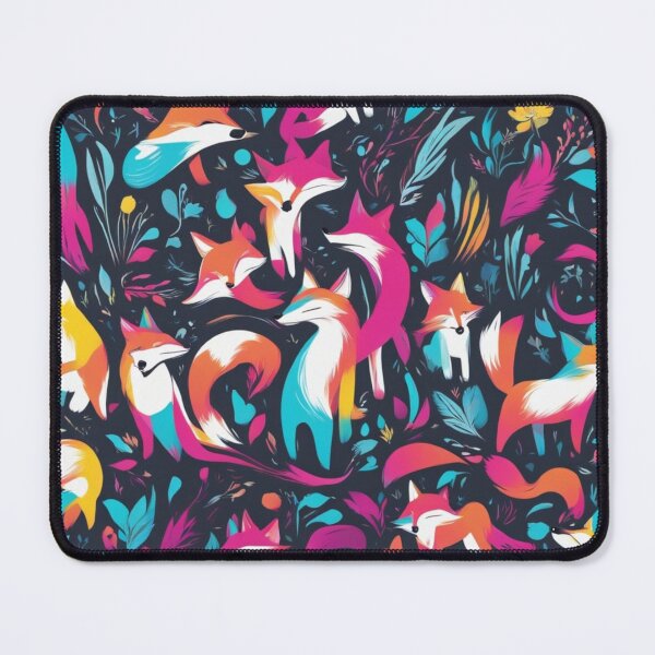 Item preview, Kitsune in the Neon Grove designed and sold by CMYKitsuneArt.