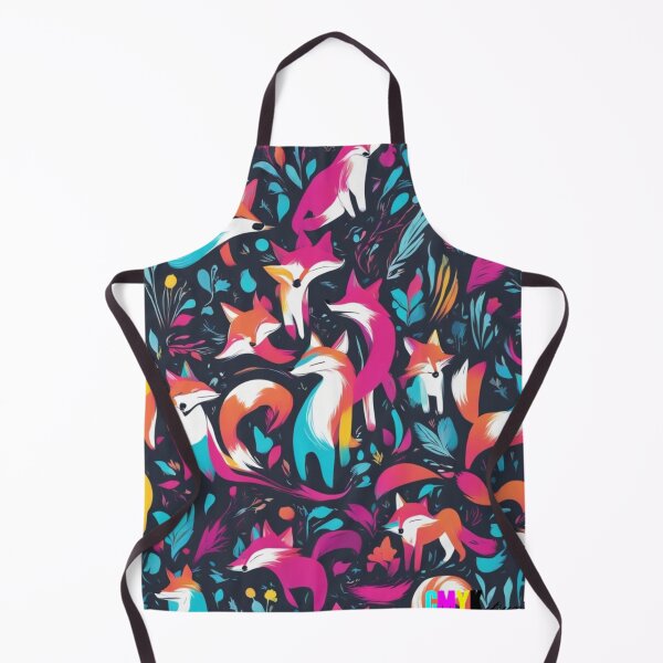 Item preview, Kitsune in the Neon Grove designed and sold by CMYKitsuneArt.