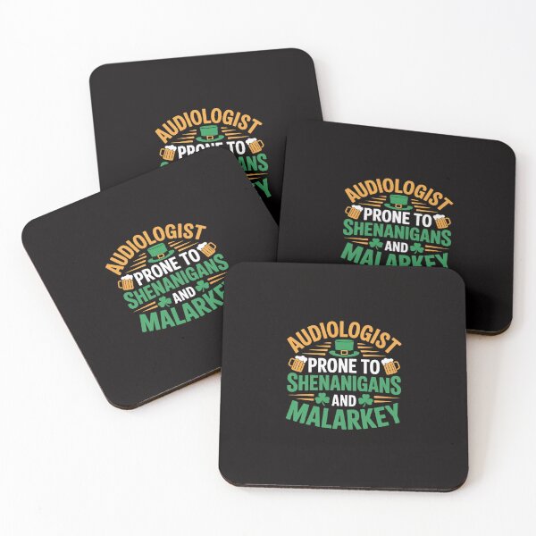 Item preview, Audiologist St Patrick Day Cute Shenanigans Malarkey Irish designed and sold by portcrysral.