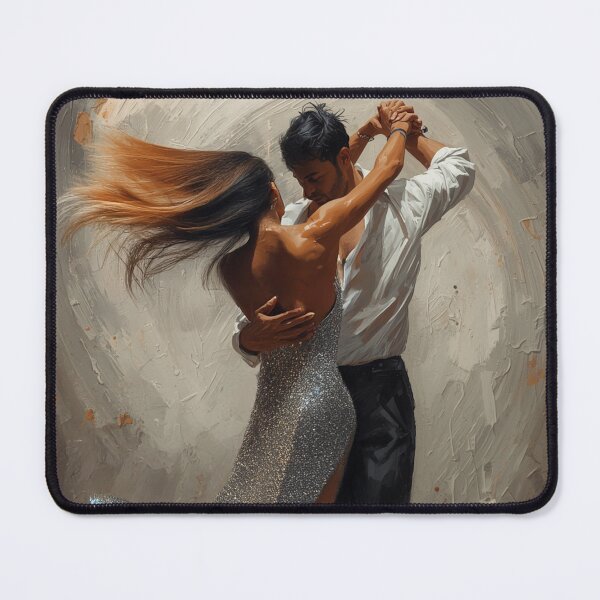 Item preview, Latin Dancer Oil Painting designed and sold by La Loca.