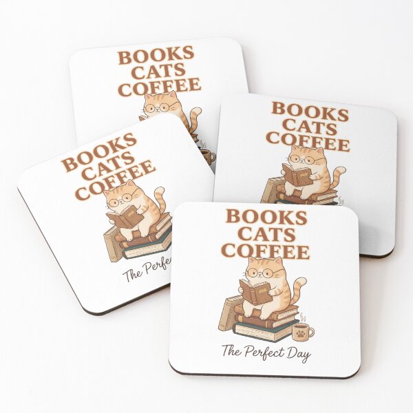 Item preview, Books Cats Coffee Make Everything Better designed and sold by Quillway.