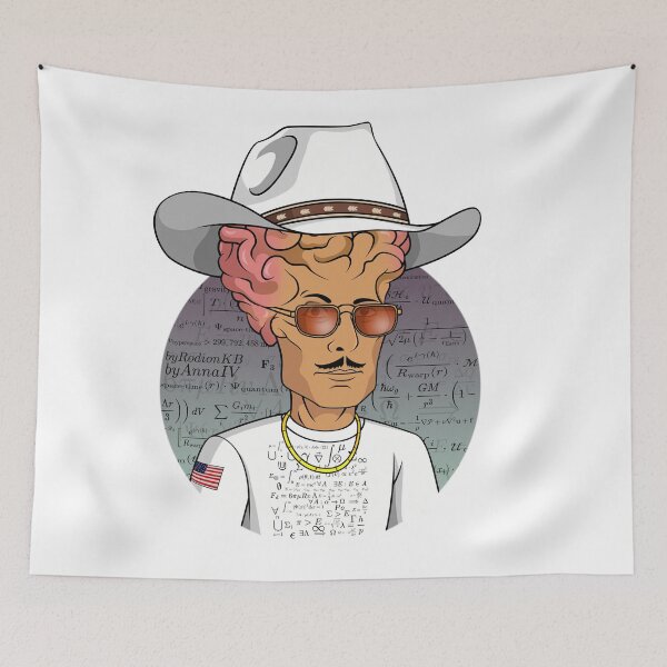Item preview, Cowboy Brain Formulas Fan  designed and sold by EBAM Boutique.