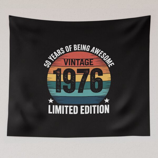 Item preview, 50th Birthday 1976 50 Years of Being Awesome  designed and sold by portcrysral.