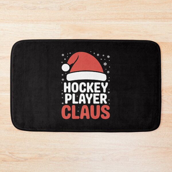 Item preview, The Hockey Player Claus Christmas Ice Hockey Xmas designed and sold by demarioTTS.