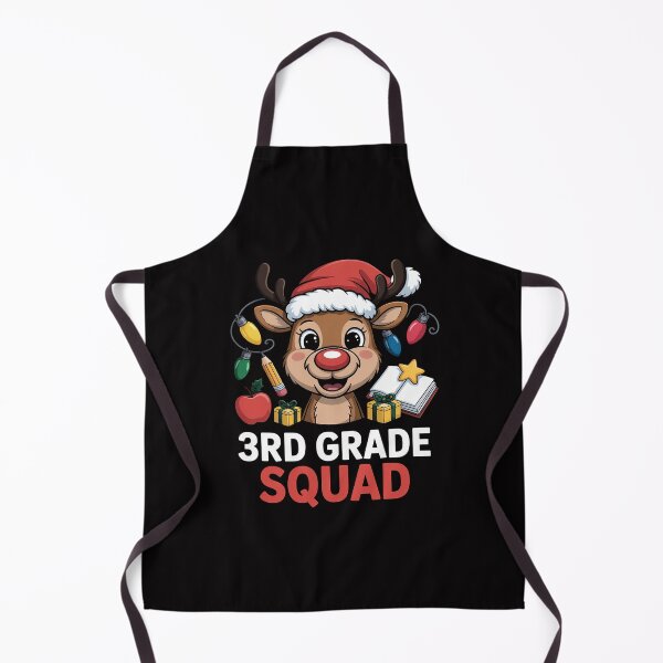 Item preview, Teacher 3rd Grade Squad Christmas Reindeer Holiday Classroom designed and sold by demarioTTS.