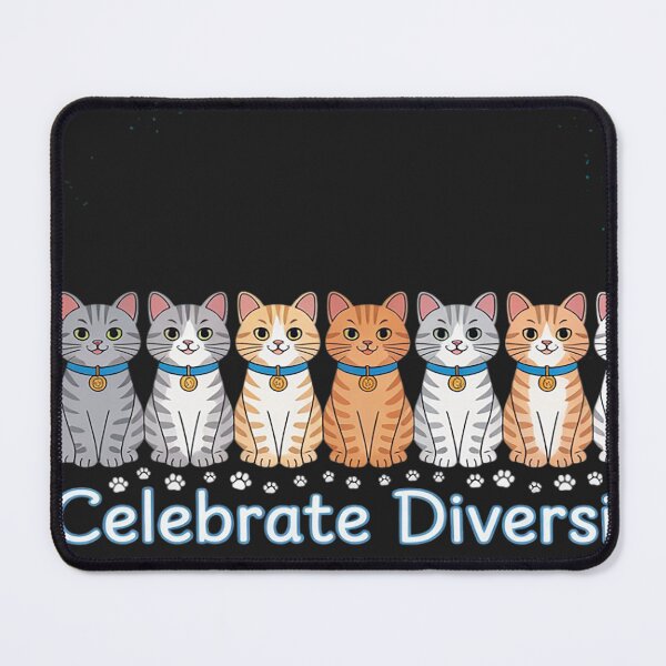 Item preview, Celebrate Diversity Funny Cat Joke Cute Kitten Kitty Lover designed and sold by VladimiaPutin.