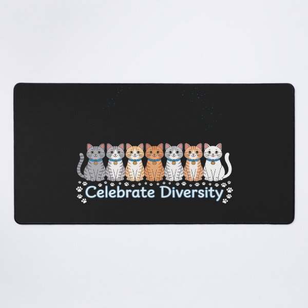 Item preview, Celebrate Diversity Funny Cat Joke Cute Kitten Kitty Lover designed and sold by VladimiaPutin.