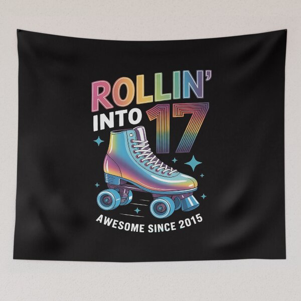 Item preview, Rolling into 11 Years Old Skates 11th Birthday designed and sold by demarioTTS.