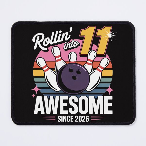 Item preview, Rollin' Into 11 Awesome Since 2014 11th Birthday designed and sold by demarioTTS.