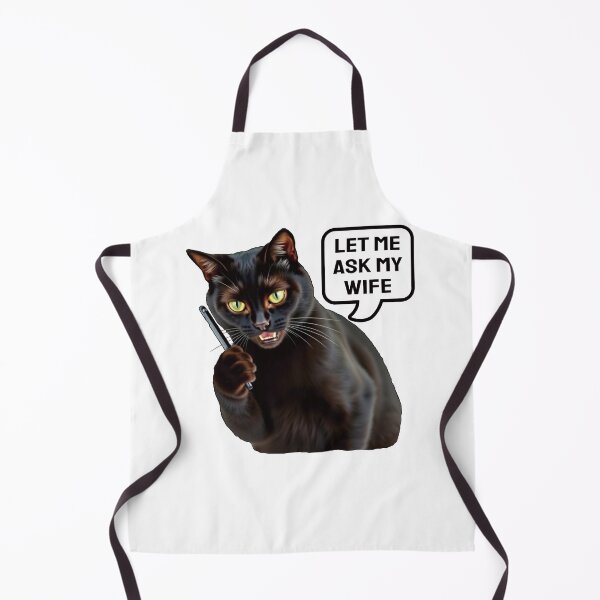 Item preview, Let Me Ask My Wife. Cat. designed and sold by EunsooLee.