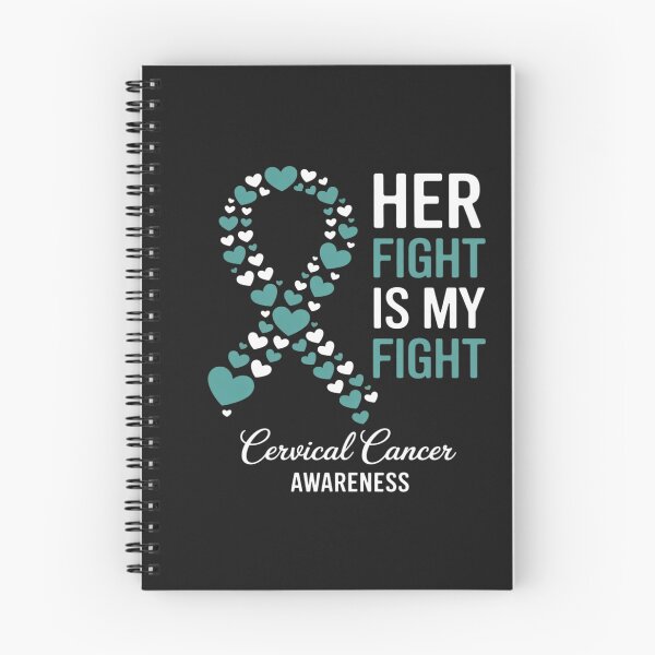 Item preview, Cervical Cancer Awareness Her Fight My Fight Family Supporter designed and sold by VladimiaPutin.