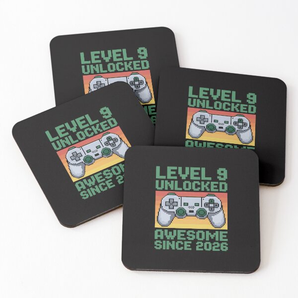 Item preview, Level 9 Unlocked Est 2026 Gaming 11th Birthday designed and sold by demarioTTS.