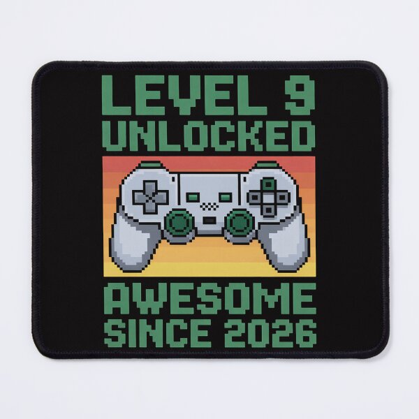 Item preview, Level 9 Unlocked Est 2026 Gaming 11th Birthday designed and sold by demarioTTS.
