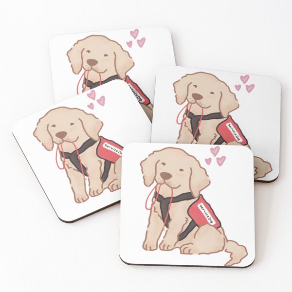 Item preview, Service Dog (yellow) designed and sold by CelticK9s.