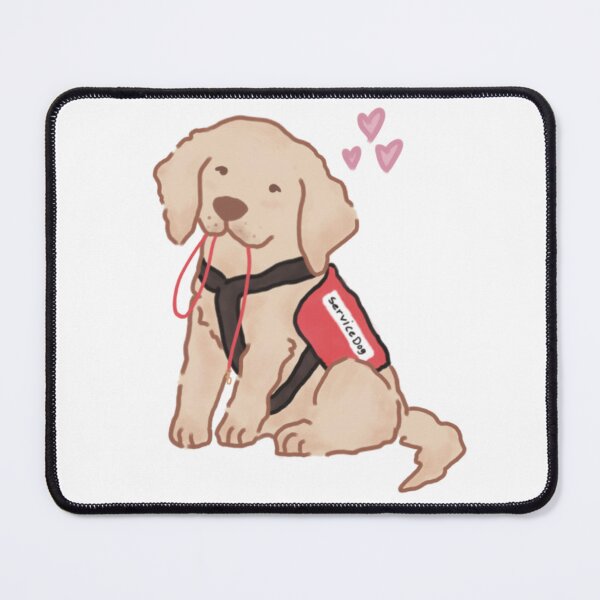 Item preview, Service Dog (yellow) designed and sold by CelticK9s.