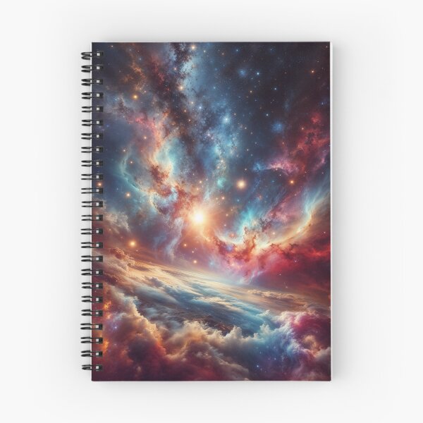Item preview, Cosmic Nebula and Planetary Horizon in Deep Space designed and sold by RokaCircles.