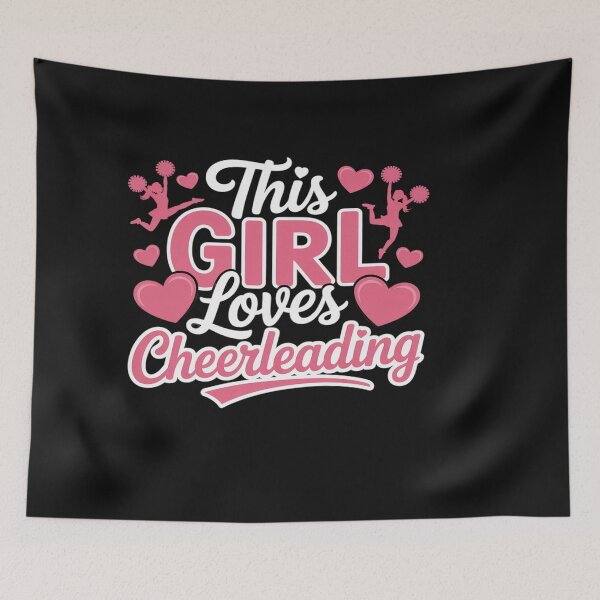 Item preview, Cheer Team Cheerleader Girl Loves Cheerleading designed and sold by VladimiaPutin.