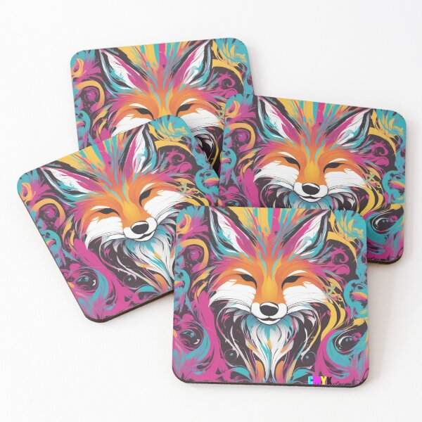 Item preview, Vibrant Kitsune designed and sold by CMYKitsuneArt.