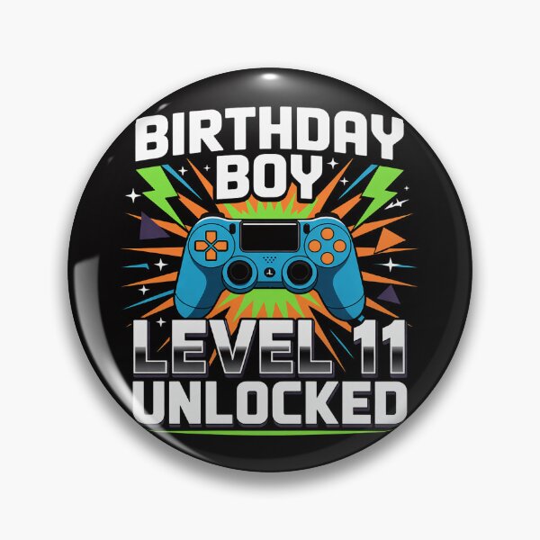 Item preview, Level 11 Unlocked Video Game 6th Birthday Gamer Boys designed and sold by demarioTTS.