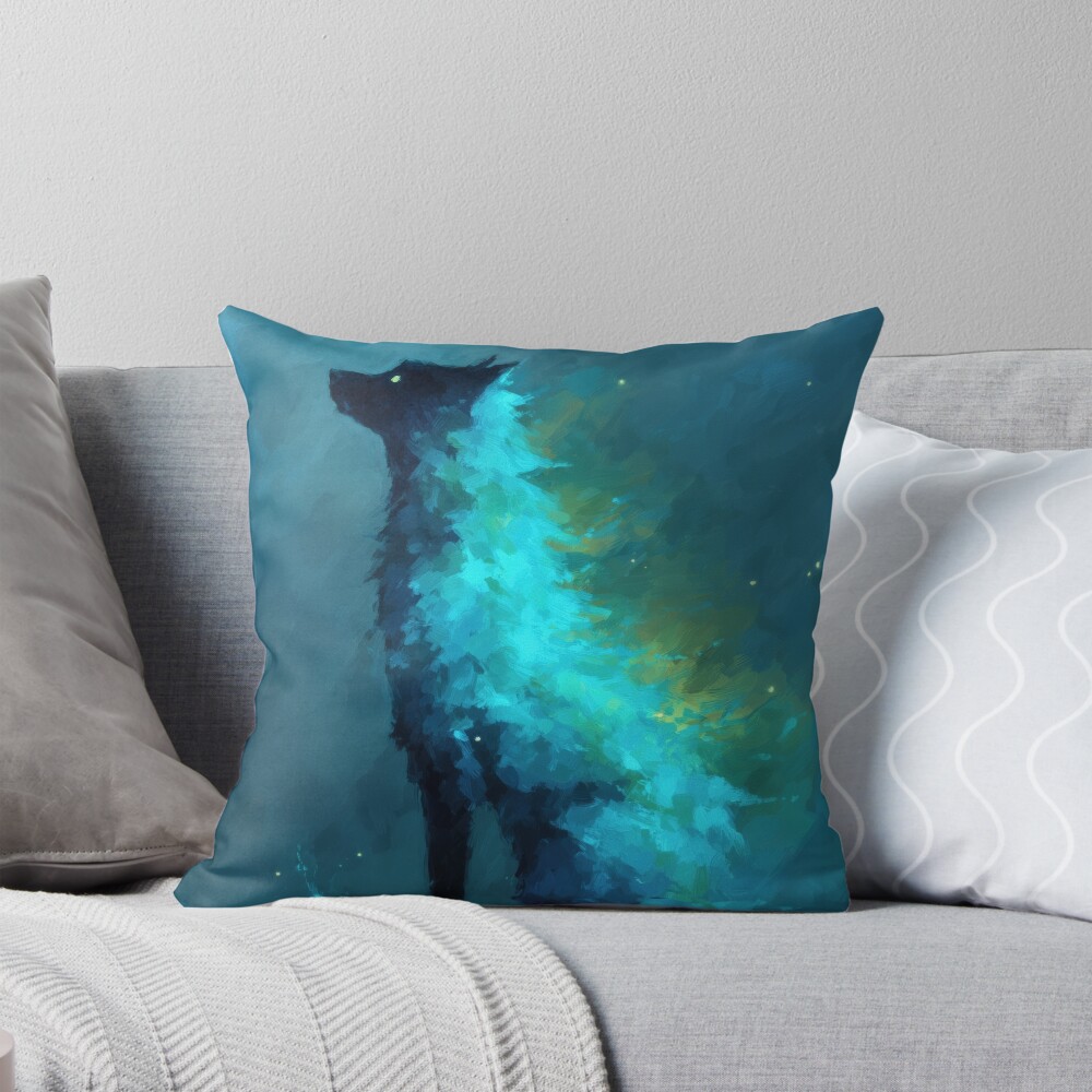 Item preview, Throw Pillow designed and sold by ArtfulExpCHC-.