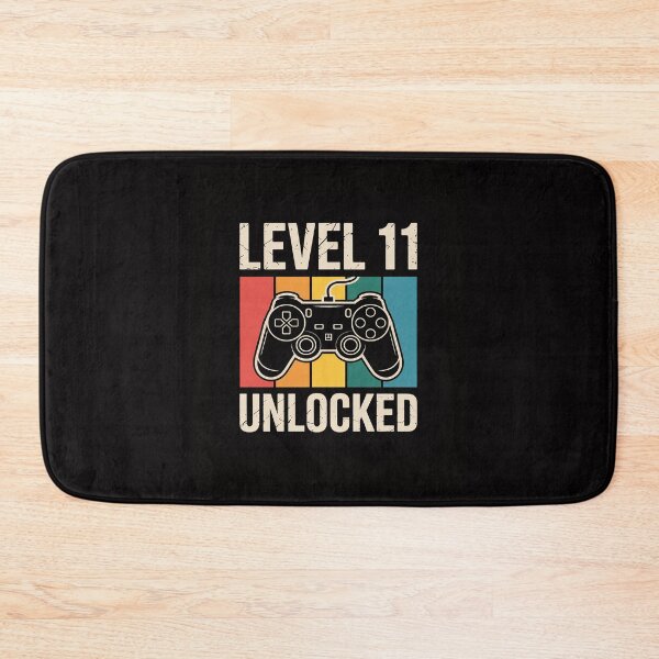 Item preview, Level 11 Unlocked 11 Year Old Gamers 11th Birthday Gaming designed and sold by demarioTTS.