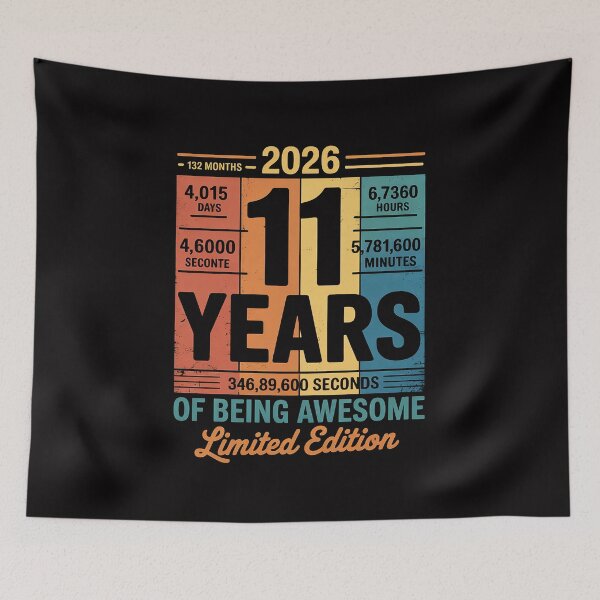 Item preview, In My 11th Birthday Era Bday 11 Year Old Birthday Girl designed and sold by demarioTTS.