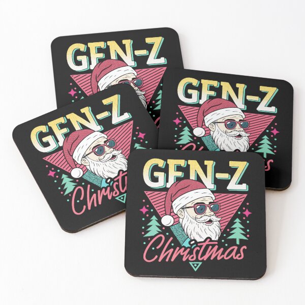 Item preview, Gen-Z Christmas – Cool Santa Claus with Sunglasses Retro Design designed and sold by A1MarketDesigne.