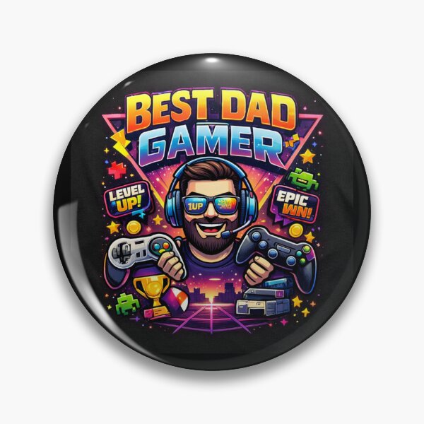 Item preview, Best dad gamer designed and sold by Mamouart.