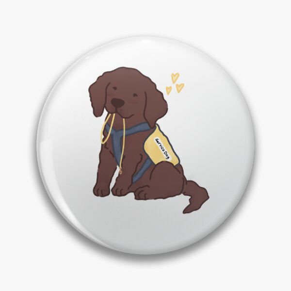 Item preview, Service dog (Chocolate) designed and sold by CelticK9s.