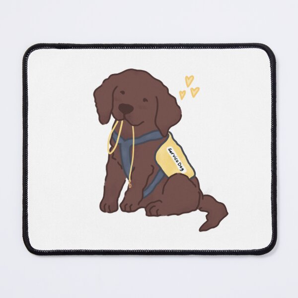 Item preview, Service dog (Chocolate) designed and sold by CelticK9s.