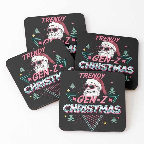 Item preview, Trendy Gen-Z Christmas – Cool Santa Claus with Sunglasses Design designed and sold by A1MarketDesigne.