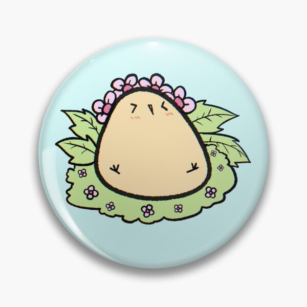 Item preview, Chonky Chick In A Flower Bed designed and sold by ChonkyHens.