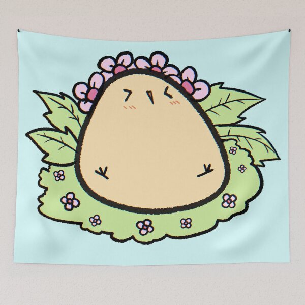 Item preview, Chonky Chick In A Flower Bed designed and sold by ChonkyHens.
