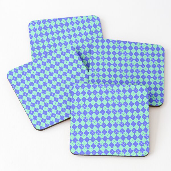 Item preview, Green Purple Woven Argyle  -  Abstract Geometric Shape Pattern - Wedding Gift Ideas designed and sold by RoyalStarsPatts.