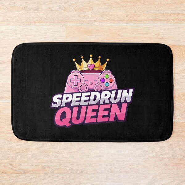 Item preview, Speedrun Queen Pro Gamer Controller — Empowered Female Speedrunner Design designed and sold by PHRASEandSTYLE.