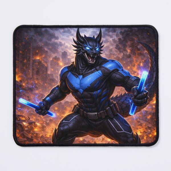 Item preview, Aerial Striker Dragon – Superhero Dragon Heroes Art designed and sold by EpicDragons-.