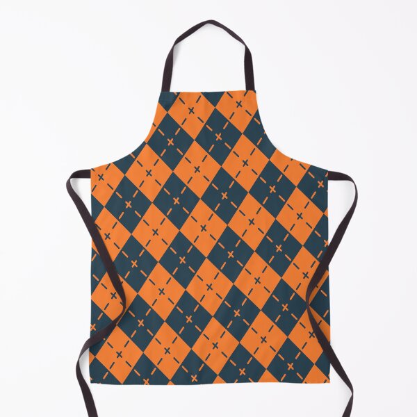 Item preview, Orange Check Plaid Argyle  - Abstract Geometric Shape Pattern - Wedding Gifts designed and sold by RoyalStarsPatts.