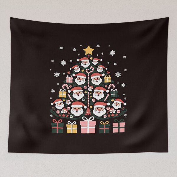 Item preview, Christmas Tree Ice Hockey Ball Santa Hat Xmas designed and sold by hettingerchaim.