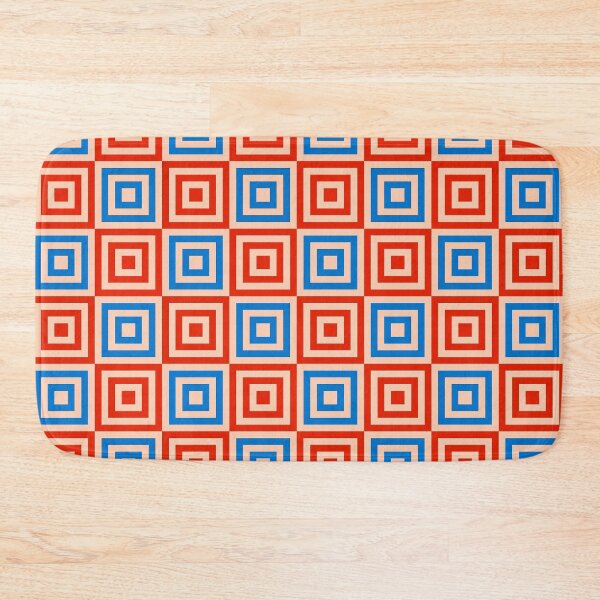 Item preview, Retro Grid Checkerboard Square  - Abstract Geometric Shape Pattern - Baptism Gifts designed and sold by RoyalStarsPatts.