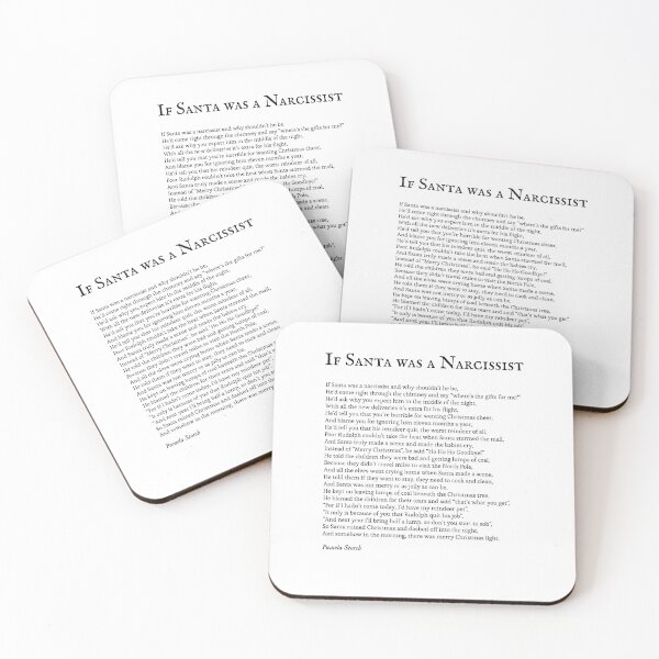 Item preview, If Santa Was a Narcissist | Funny Christmas Poem by Pamela Storch designed and sold by Pamela Storch.