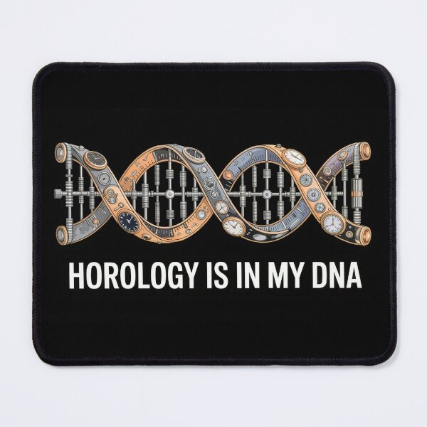 Item preview, Horology Is In My DNA – Industrial Watchmaker Blueprint designed and sold by WatchesAndMore.