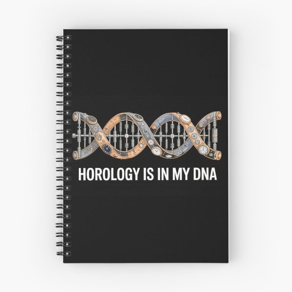 Item preview, Horology Is In My DNA – Industrial Watchmaker Blueprint designed and sold by WatchesAndMore.