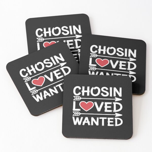 Item preview, Chosen loved wanted adopted kids adoption announcement designed and sold by Eskomeranola.