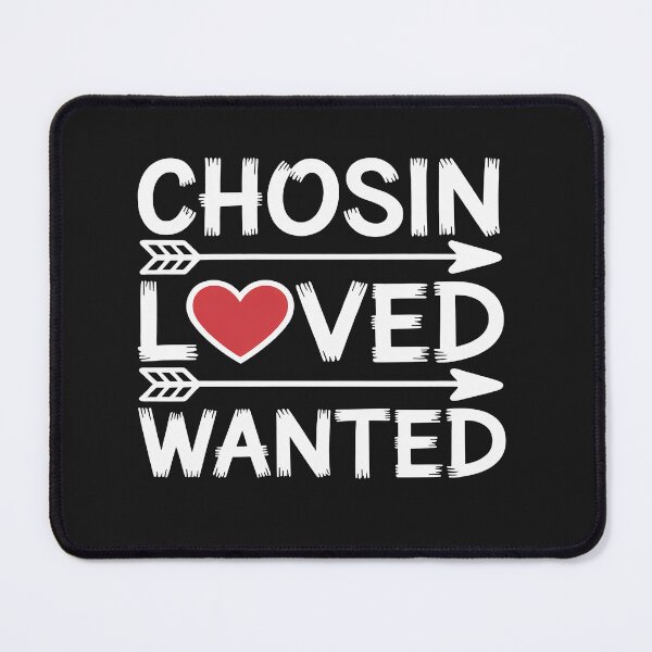Item preview, Chosen loved wanted adopted kids adoption announcement designed and sold by Eskomeranola.