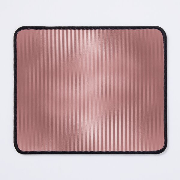 Item preview, Rose gold stripes Metallic effect designed and sold by FatBirdie.