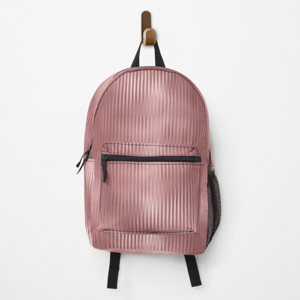 Item preview, Rose gold stripes Metallic effect designed and sold by FatBirdie.